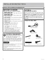 Preview for 8 page of Haier QHEC05AC Owner’S Manual And Installation Instruction