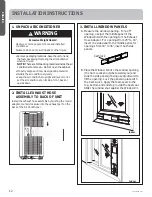 Preview for 12 page of Haier QPFA10 Owner’S Manual And Installation Instruction