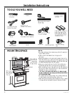 Preview for 6 page of Haier QVM7167RN Installation Instructions Manual