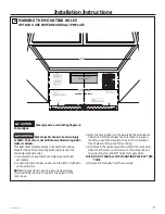 Preview for 9 page of Haier QVM7167RN Installation Instructions Manual