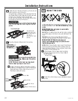 Preview for 22 page of Haier QVM7167RN Installation Instructions Manual