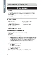 Preview for 7 page of Haier RDE350AW - 6.5 Cu. Ft. Electric Dryer User Manual