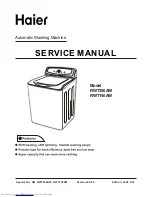 Haier RWT150AW Service Manual preview