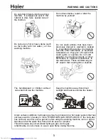 Preview for 6 page of Haier RWT150AW Service Manual