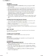 Предварительный просмотр 10 страницы Haier SBC20 User Manual