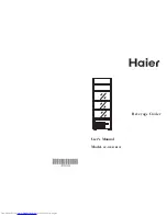 Haier SC-310 User Manual preview