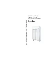 Haier SC-970 Installation And Operating Instructions Manual preview