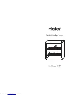 Haier SD-55 User Manual preview