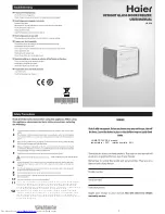 Preview for 1 page of Haier SD-55A Manual