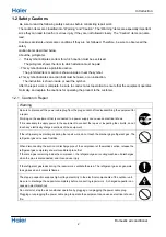 Preview for 4 page of Haier T-Series Service Manual
