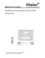 Haier TDC2015S Manual Del Usuario preview