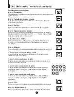 Preview for 9 page of Haier TDC2015S (Spanish) Manual Del Usuario