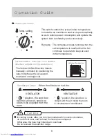 Preview for 9 page of Haier THW18C T3 Operation Manual