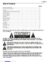 Preview for 2 page of Haier TN131 AUV - 07-00 User Manual