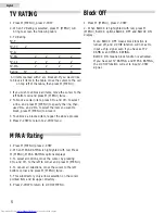 Preview for 8 page of Haier TN131 AUV - 07-00 User Manual