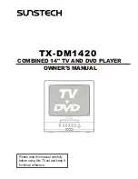 Haier TX-DM14 Owner'S Manual preview