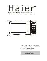 Preview for 1 page of Haier UA-0770E User Manual