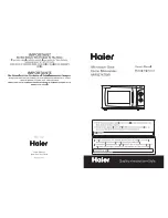 Preview for 1 page of Haier UA-0770M Owner'S Manual