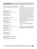 Preview for 30 page of Haier UN-DW655FI Use And Maintenance Manual