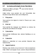 Preview for 23 page of Haier W627 User Manual