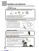 Preview for 6 page of Haier WD55dHSHAT User Manual