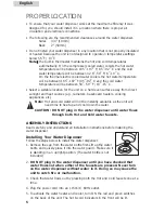 Preview for 6 page of Haier WDLT165 Installation Manual