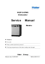 Предварительный просмотр 1 страницы Haier WQP12-EFMS Service Manual