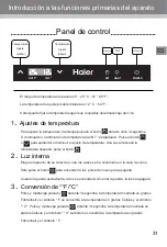 Preview for 31 page of Haier WS120GA Manual