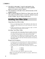 Preview for 8 page of Haier WS50GA User Manual