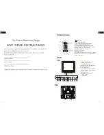 Предварительный просмотр 4 страницы Haier WSD-1416 User Manual