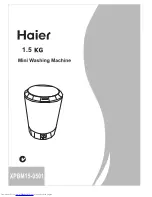 Preview for 1 page of Haier XPBM15-0501 User Manual