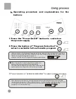 Preview for 14 page of Haier XQB70-10 User Manual