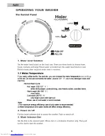 Preview for 6 page of Haier XQBM22-C User Manual