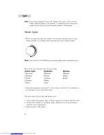 Preview for 8 page of Haier XQG50-QF800 User Manual