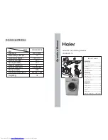 Preview for 1 page of Haier XQG50-S1216 Operation Manual