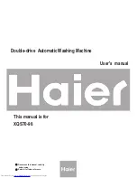 Haier XQS70-98 User Manual preview