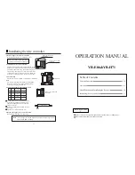 Preview for 1 page of Haier YR-E06 Operation Manual