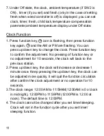 Preview for 12 page of Haier YR-E20 Operation & Installation Manual