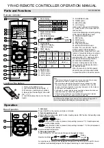 Haier YR-HD Operation Manual preview