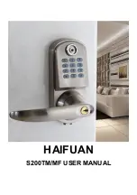 Preview for 1 page of Haifuan S200TM User Manual