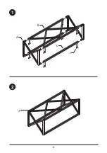 Preview for 3 page of Hailey Home CT0058 Assembly Instructions