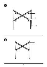 Preview for 3 page of Hailey Home CT0061 Assembly Instructions