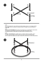 Preview for 3 page of Hailey Home CT0110 Assembly Instructions