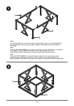 Preview for 3 page of Hailey Home CT0192 Assembly Instructions