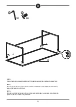 Предварительный просмотр 8 страницы Hailey Home CT1661 Assembly Instructions Manual