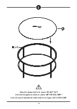 Предварительный просмотр 6 страницы Hailey Home CT1754 Assembly Instructions Manual