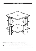 Предварительный просмотр 3 страницы Hailey Home CT1796 Assembly Instructions Manual