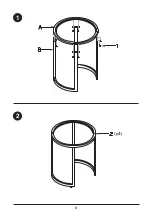 Preview for 3 page of Hailey Home ST0241 Assembly Instructions