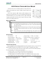 HaiLin Controls HL109 Series User Manual preview