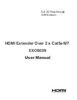 Preview for 1 page of Hailink EXOB03N User Manual